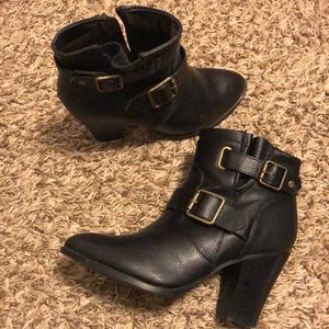 Black booties